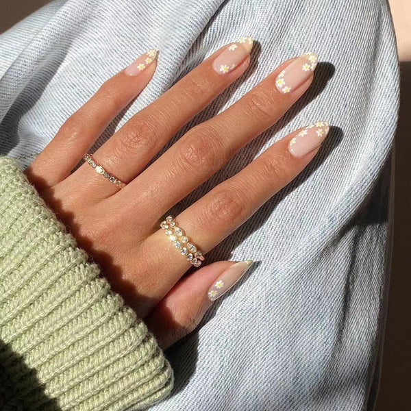 12 Sizes-24 Pcs Press On Nails JP1120