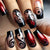 12 Sizes-24 PcsPress On Nails Y251