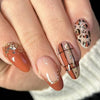 12 Sizes-24 Pcs Press On Nails C1181
