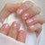12 Sizes-24 Pcs Press On Nails C1184