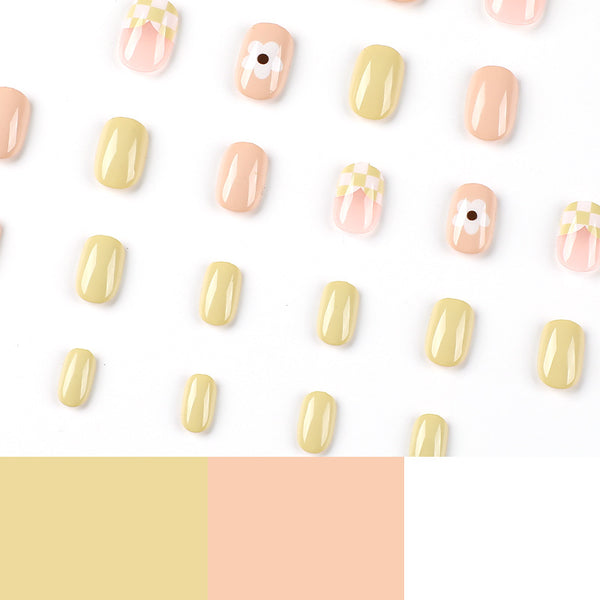 12 Sizes-24 Pcs Press On Nails JP2372
