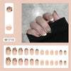 12 Sizes-24 Pcs Press On Nails W1718
