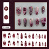 12 Sizes-24 Pcs Press On Nails Z1088