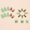 12 Sizes-24 Pcs Press On Nails W1635