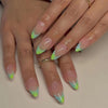 12 Sizes-24 Pcs Press On Nails W1134