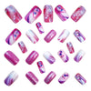 12 Sizes-24 Pcs Press On Nails Y1378