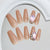 15 Sizes-30 Pcs Press On Nails T239