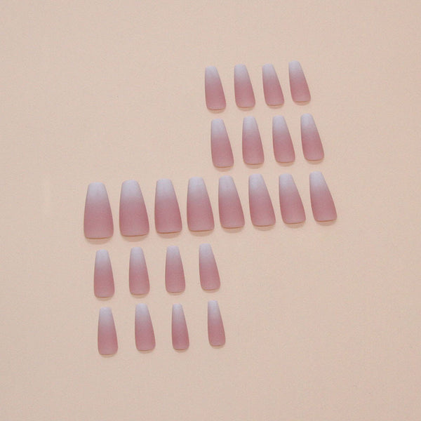 12 Sizes-24 Pcs Press On Nails W1672