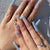 12 Sizes-24 Pcs Press On Nails Z157