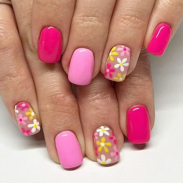 12 Sizes-24 Pcs Press On Nails C806