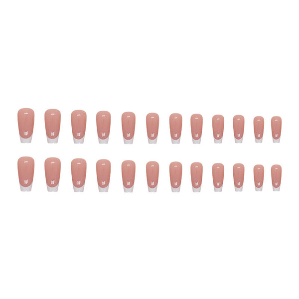 12 Sizes-24 Pcs Press On Nails W1138