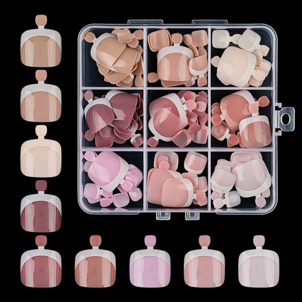 108 Pcs Press On Nails D001