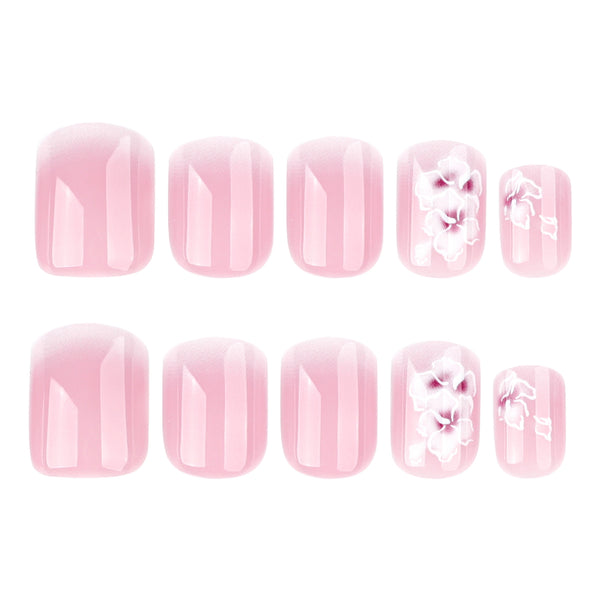 12 Sizes-24 Pcs Press On Nails JP3828
