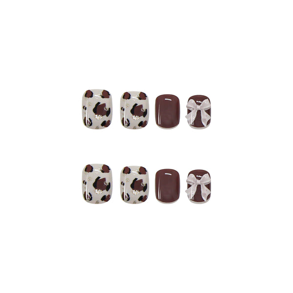 12 Sizes-24 Pcs Press On Nails Z167