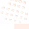 12 Sizes-24 Pcs Press On Nails JP1863