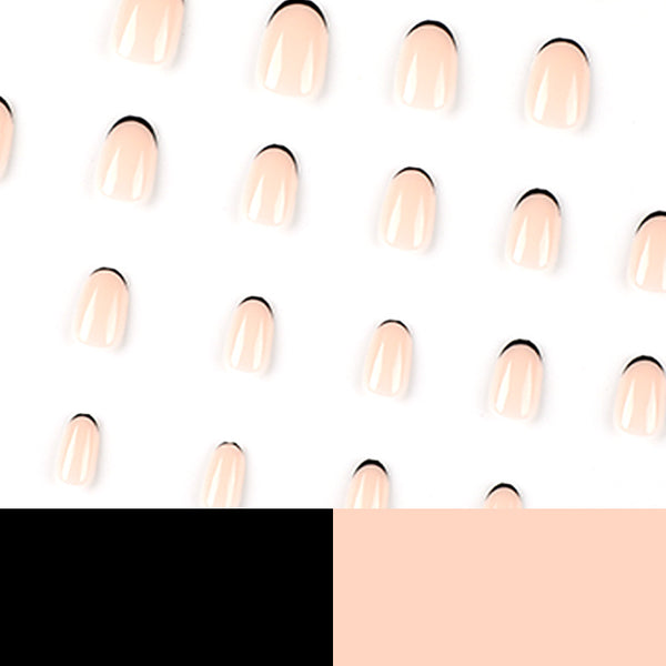 12 Sizes-24 Pcs Press On Nails JP2494