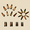 12 Sizes-24 Pcs Press On Nails Y257
