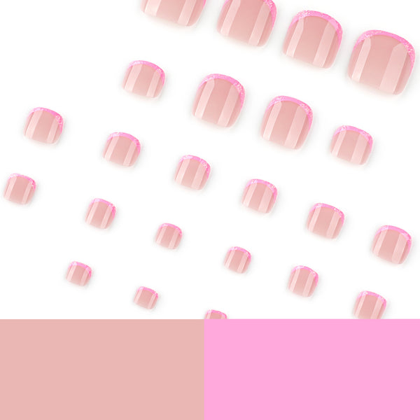 12 Sizes-24 Pcs Press On Nails JP3802