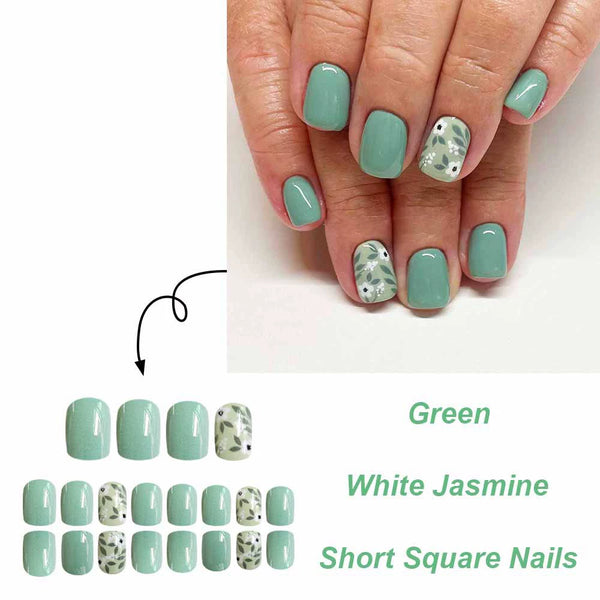 12 Sizes-24 PcsPress On NailsJB507