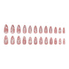 12 Sizes-24 Pcs Press On Nails Z1107