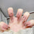 12 Sizes-24 Pcs Press On Nails Z436