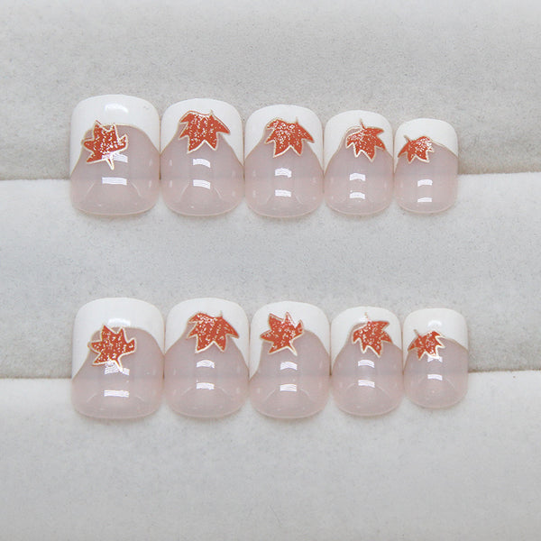 12 Sizes-24 Pcs Press On Nails R898