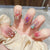 12 Sizes-24 Pcs Press On Nails Z368