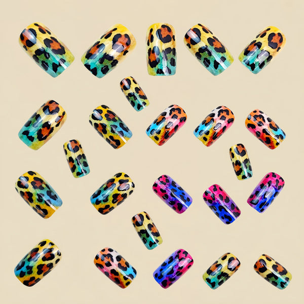 12 Sizes-24 Pcs Press On Nails Y1581
