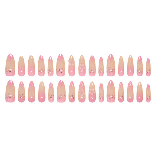12 Sizes-24 Pcs Press On Nails Z914