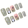 12 Sizes-24 Pcs Press On Nails R-ShengDan2
