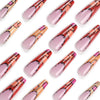 12 Sizes-24 Pcs Press On Nails JP3058