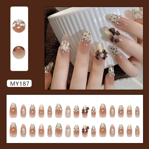 30 Pcs Press On Nails MY187