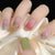 12 Sizes-24 Pcs Press On Nails R455