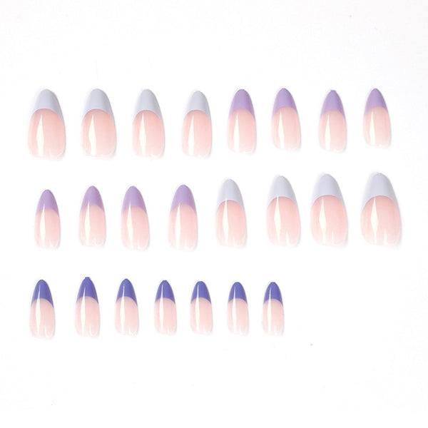 12 Sizes-24 Pcs Press On Nails JP1561