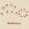 12 Sizes-24 Pcs Press On Nails Y1184