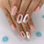 12 Sizes-24 Pcs Press On Nails W654