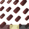 12 Sizes-24 Pcs Press On Nails CW585