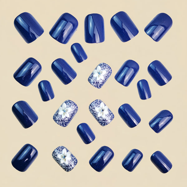 12 Sizes-24 Pcs Press On Nails Y1433