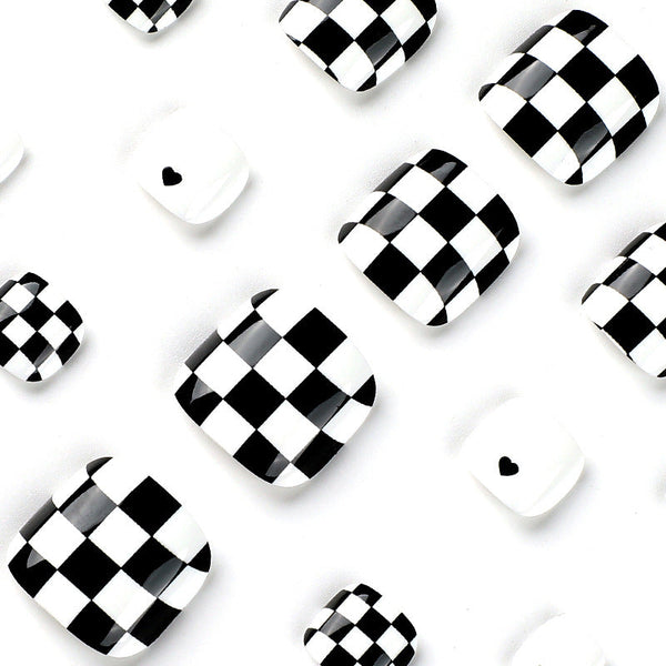 Weekly deals Press On Toe nails Set 24pcs/set JP2437