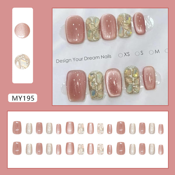 30 Pcs Press On Nails MY195