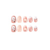 12 Sizes-24 Pcs Press On Nails JP2237
