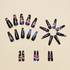 12 Sizes-24 Pcs Press On Nails Y210
