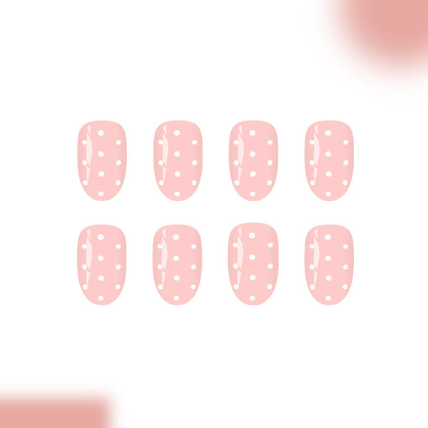 12 Sizes-24 Pcs Press On Nails C1673