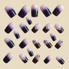 12 Sizes-24 Pcs Press On Nails Y1167