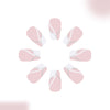 12 Sizes-24 Pcs Press On Nails C1166