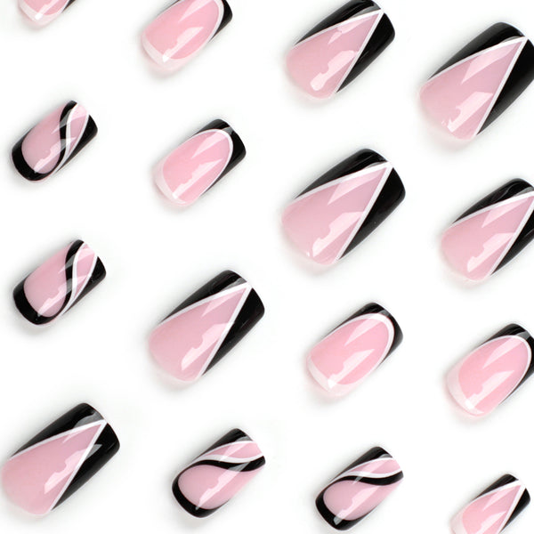 12 Sizes-24 Pcs Press On Nails JP2817