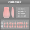 12 Sizes-24 Pcs Press On Nails FM01-01
