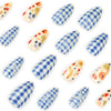 12 Sizes-24 Pcs Press On Nails JP3887