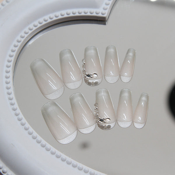 12 Sizes-24 Pcs Press On Nails MY053