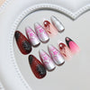 12 Sizes-24 Pcs Press On Nails Z1117